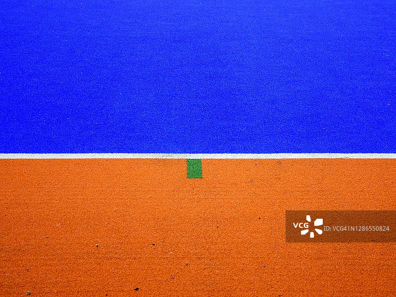 蓝色人造草坪图片素材