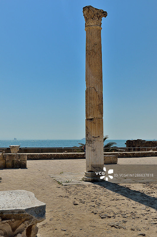迦太基安东尼浴场图片素材