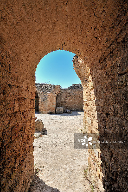 迦太基安东尼浴场图片素材