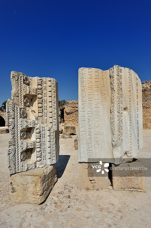 迦太基安东尼浴场图片素材