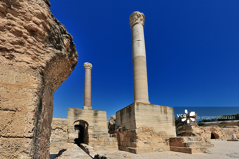 迦太基安东尼浴场图片素材