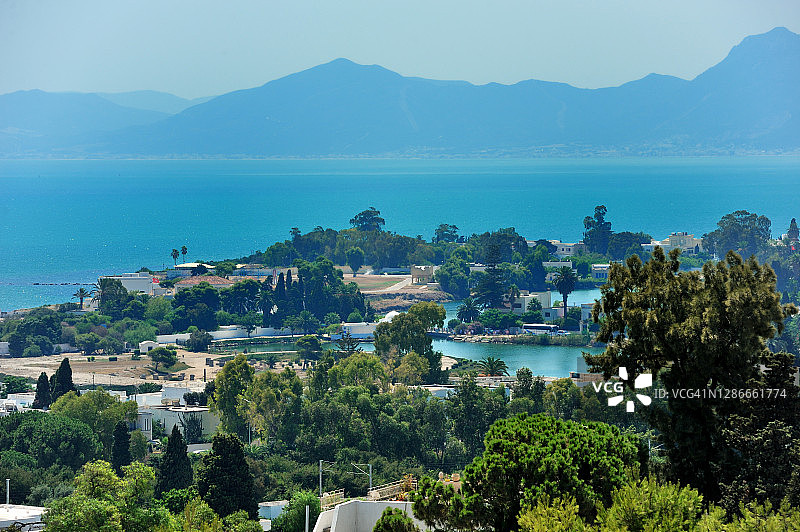 迦太基布尔萨山上的卫城（圣路易斯大教堂）图片素材