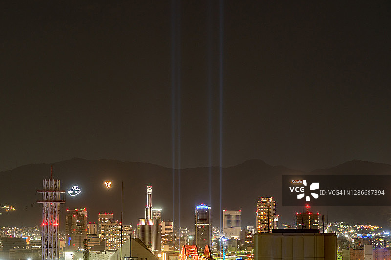 日本神户城市夜景图片素材