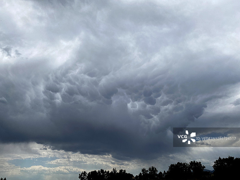 乳状云图片素材