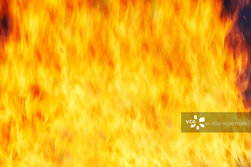 防火墙、高温、热、黄色火焰图案、火灾图片素材