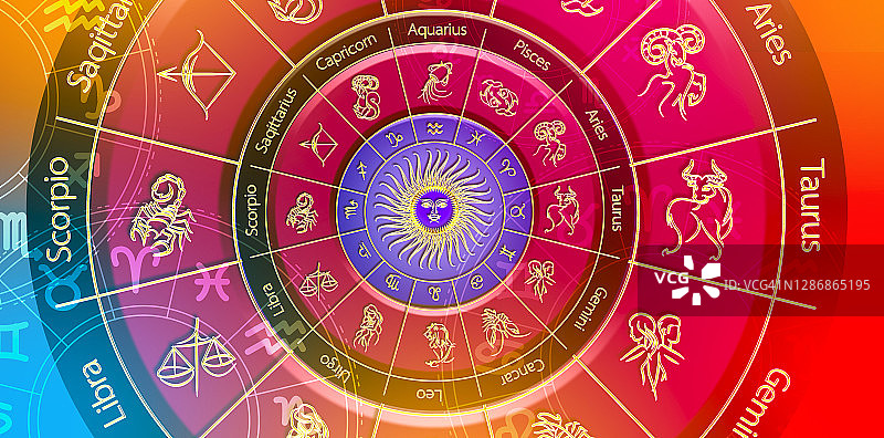 包含星座、概念、预测、星座运势、信仰的占星图片素材
