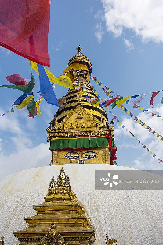 斯瓦扬布纳特佛塔图片素材