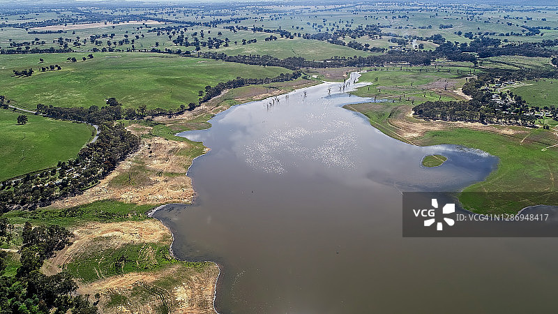 埃帕洛克湖航拍图片素材