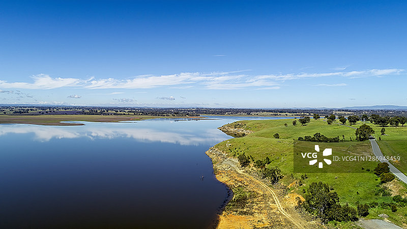 埃帕洛克湖航拍图片素材