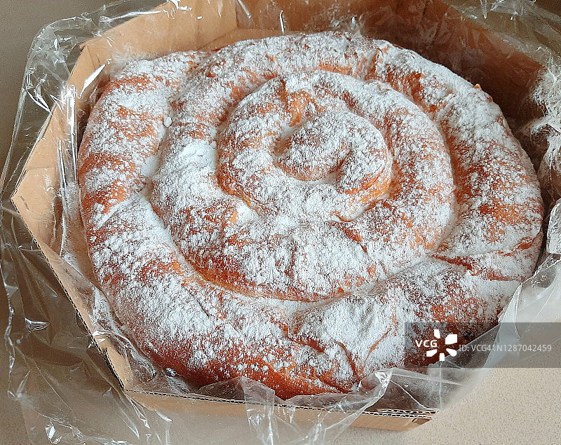 西班牙马略卡岛特色甜点：恩赛马达图片素材