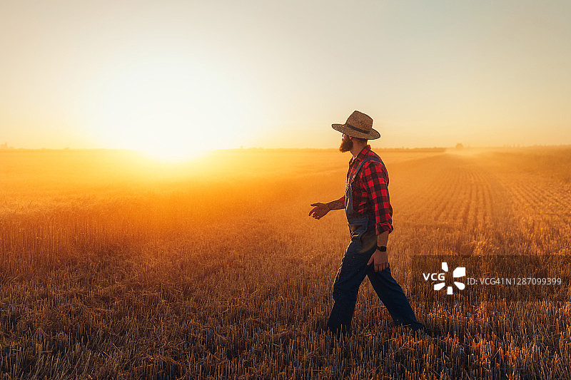 农夫生活图片素材