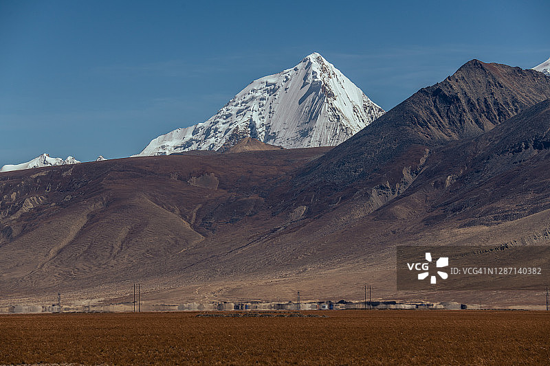 中国喜马拉雅山脉风光图片素材