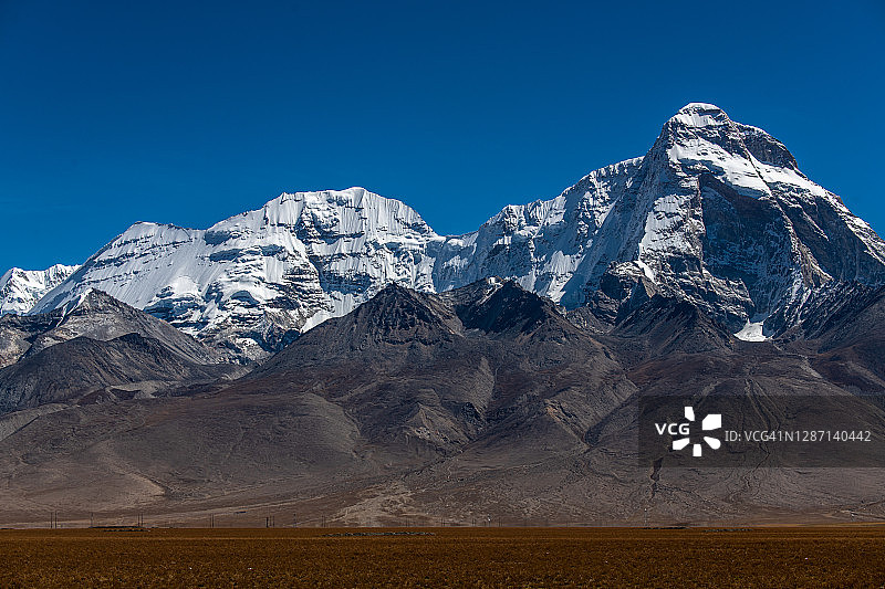 中国喜马拉雅山脉风光图片素材