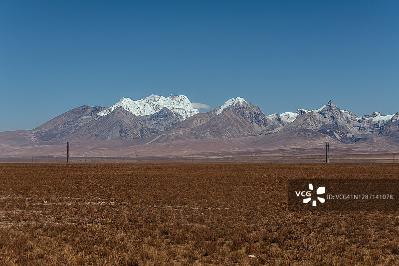 中国喜马拉雅山脉风光图片素材