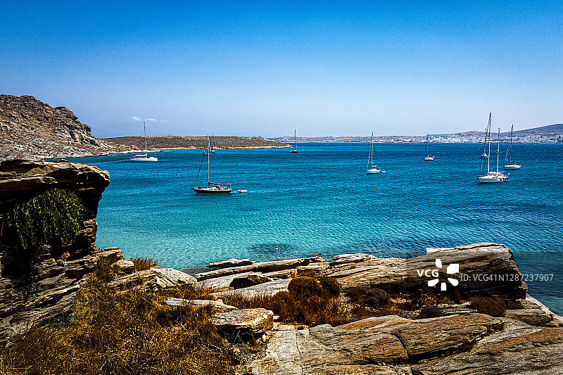 绿松石色的水图片素材