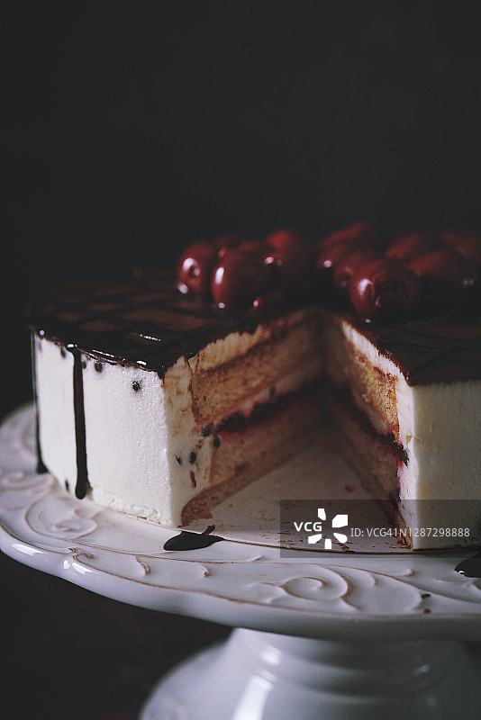黑森林蛋糕图片素材