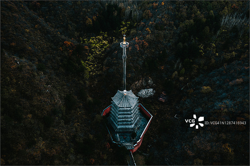 北京门头沟珠拜普寺图片素材