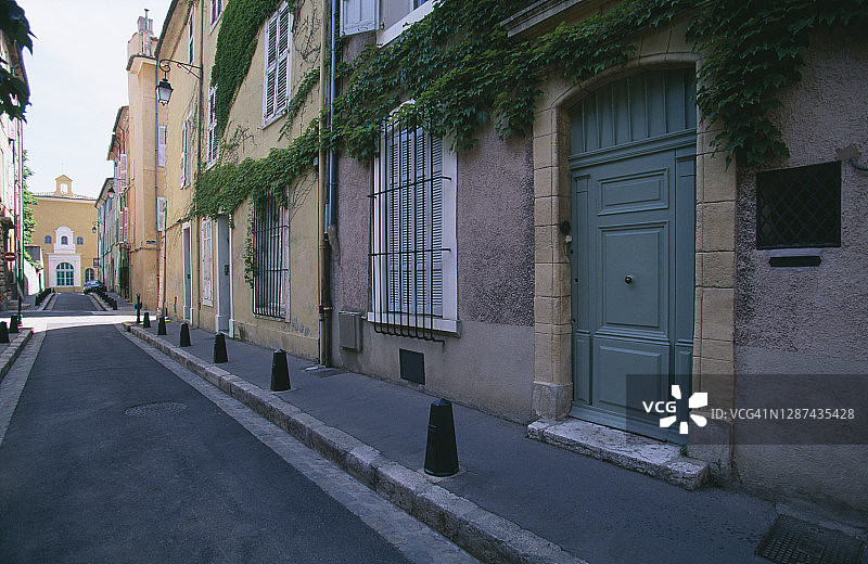 普罗旺斯地区艾克斯街景图片素材
