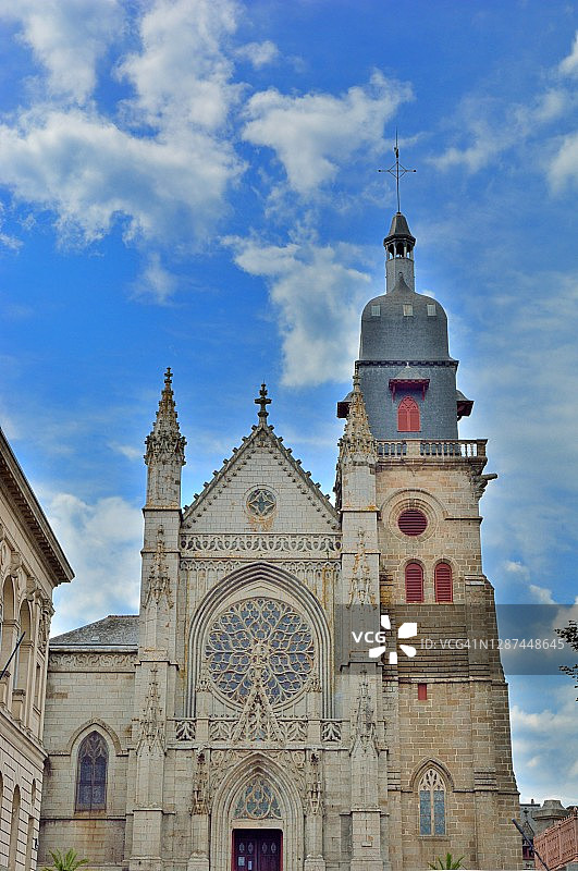 富热尔的圣莱昂纳德教堂图片素材