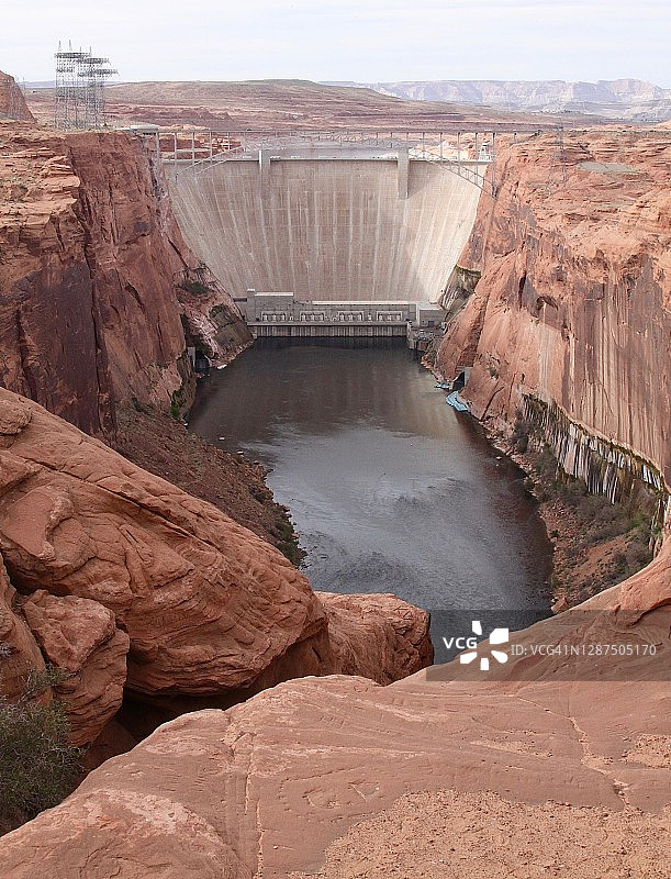 格伦峡谷大坝图片素材