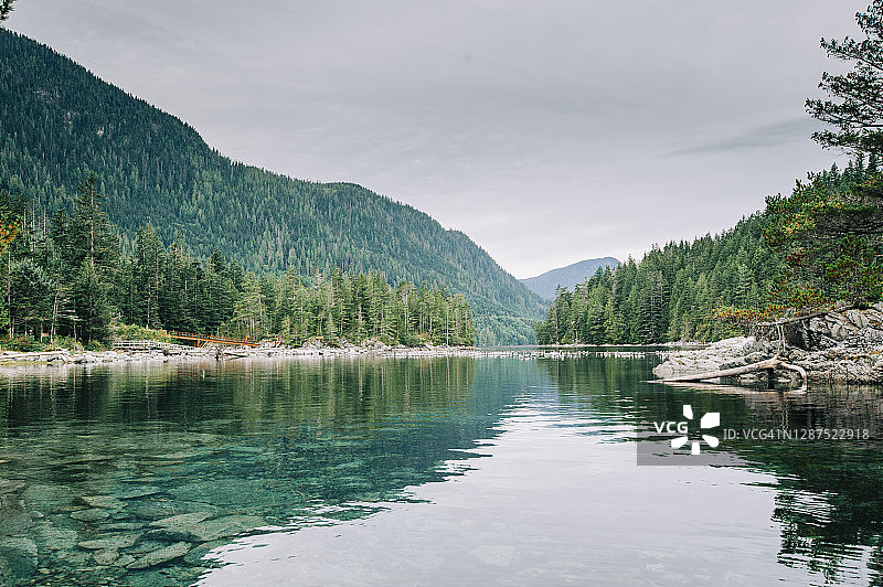 索诺拉岛目的地湾浅水潮汐湾图片素材
