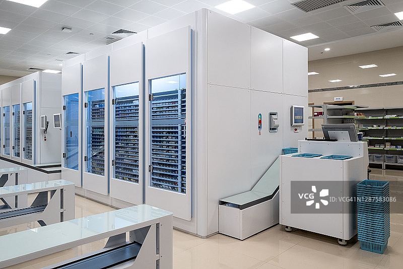 医院自动化药房图片素材