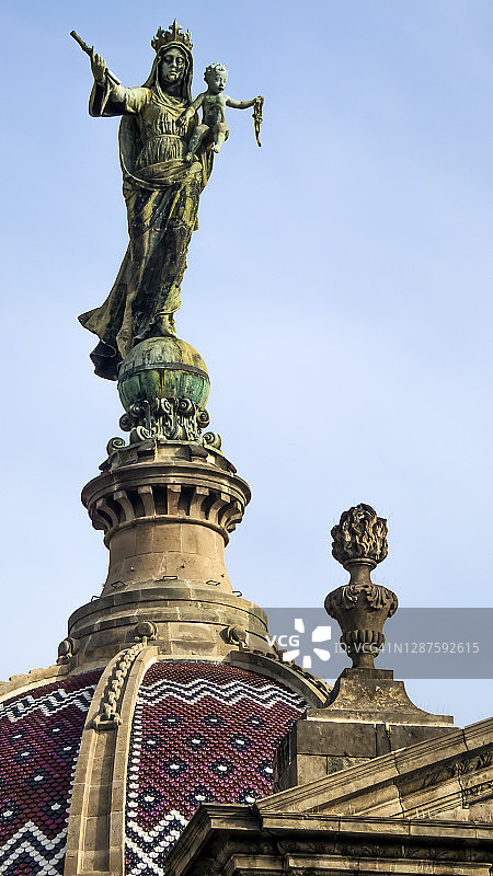 玛丽亚和耶稣图片素材