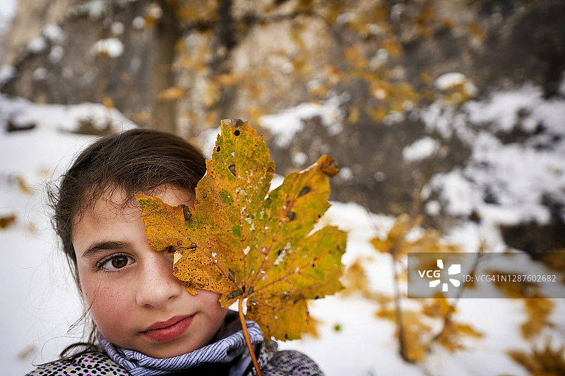 罗马尼亚皮亚特拉塞库伊ului的冬季仙境山景图片素材