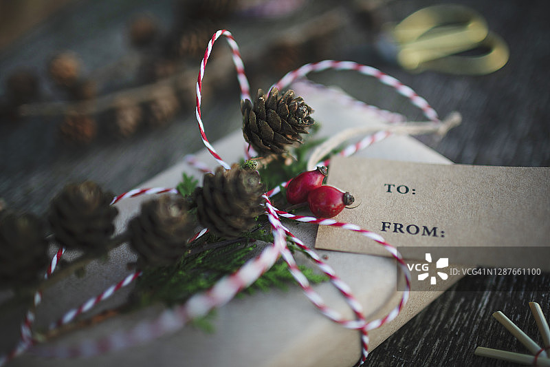 包装圣诞礼物图片素材