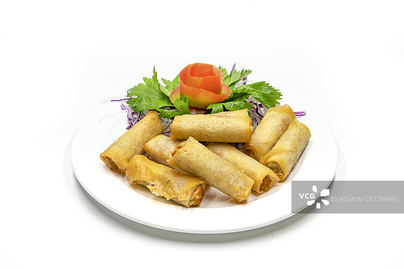 著名越南春卷图片素材