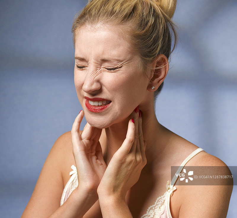 痛苦的女人图片素材