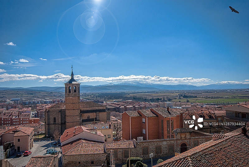 卡斯蒂利亚平原风光图片素材