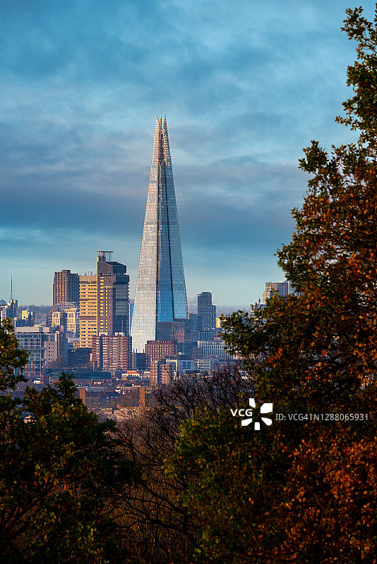 伦敦碎片大厦图片素材