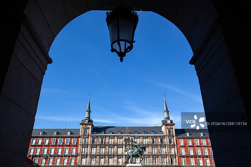 马德里旅游景点图片素材