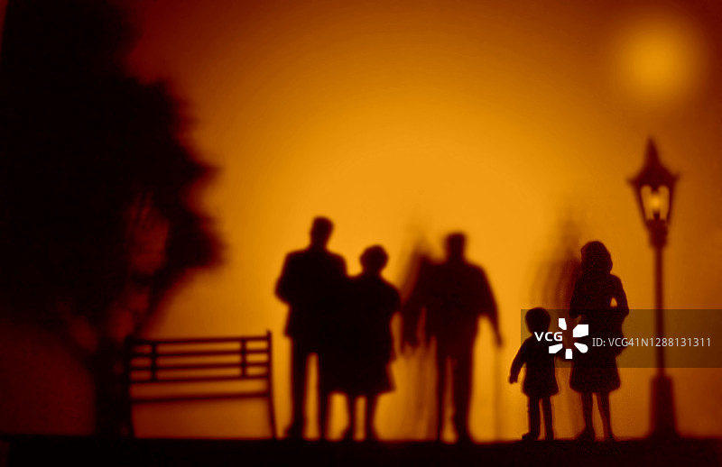 祖父母去世图片素材