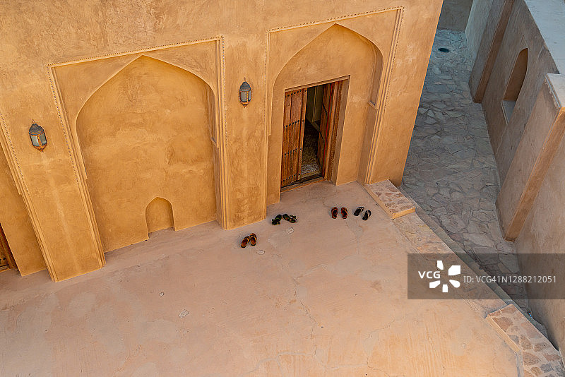 阿曼尼兹瓦堡垒祈祷室外景图片素材