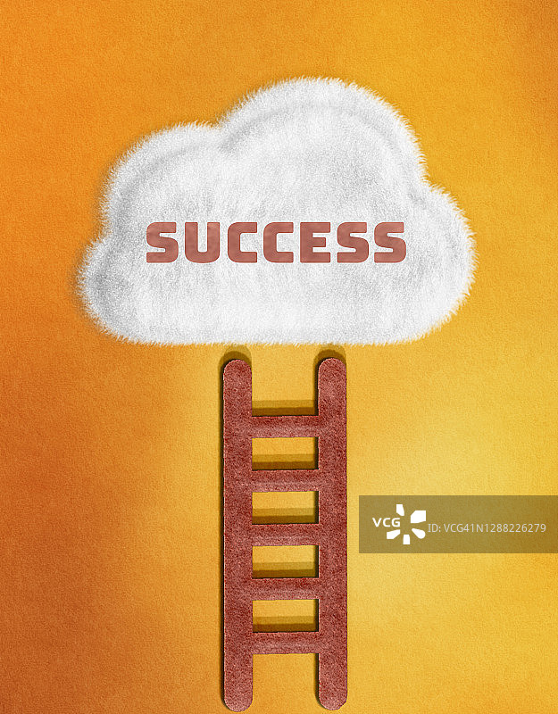 成功阶梯概念图片素材
