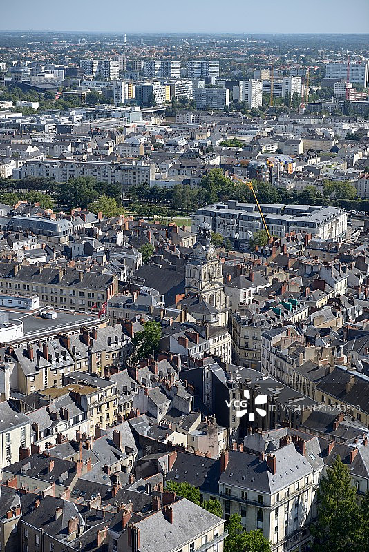 南特圣十字教堂图片素材