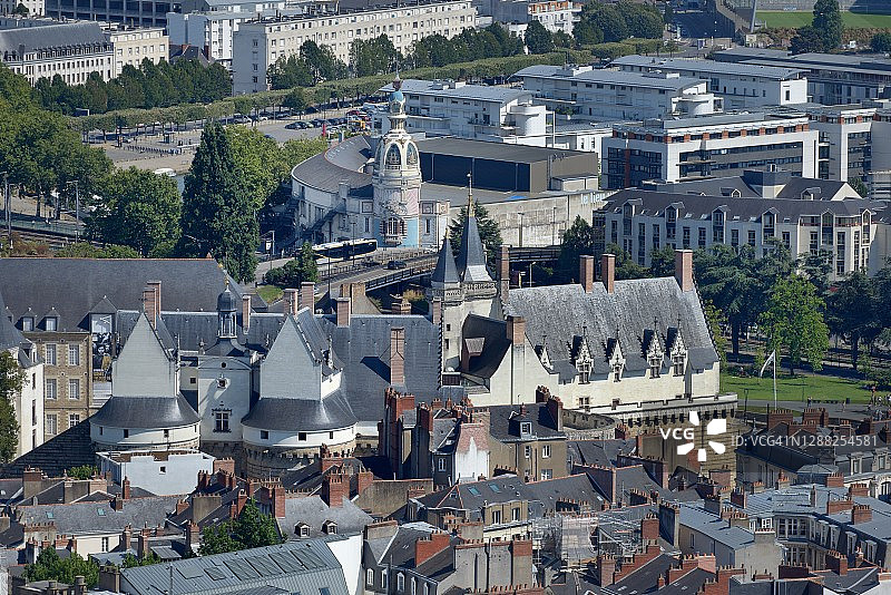 卢瓦尔河畔的城堡和布列塔尼公爵城堡图片素材