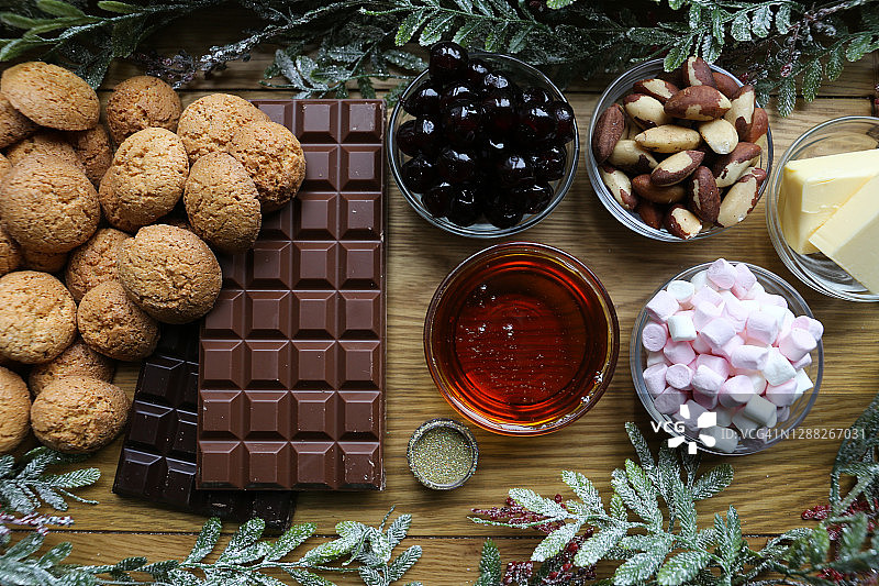 圣诞落基山软糖配料图片素材