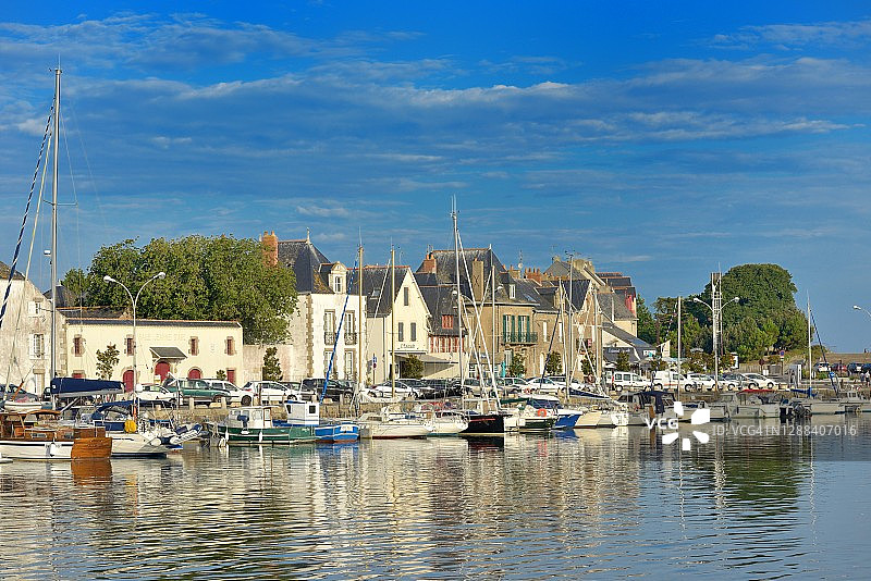 勒克鲁瓦西克港口码头图片素材