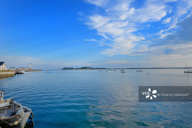 Pen-Bron，拉图尔巴勒市的半岛，克鲁瓦西克景观图片素材