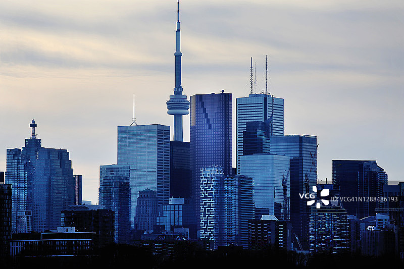 未来天际线图片素材