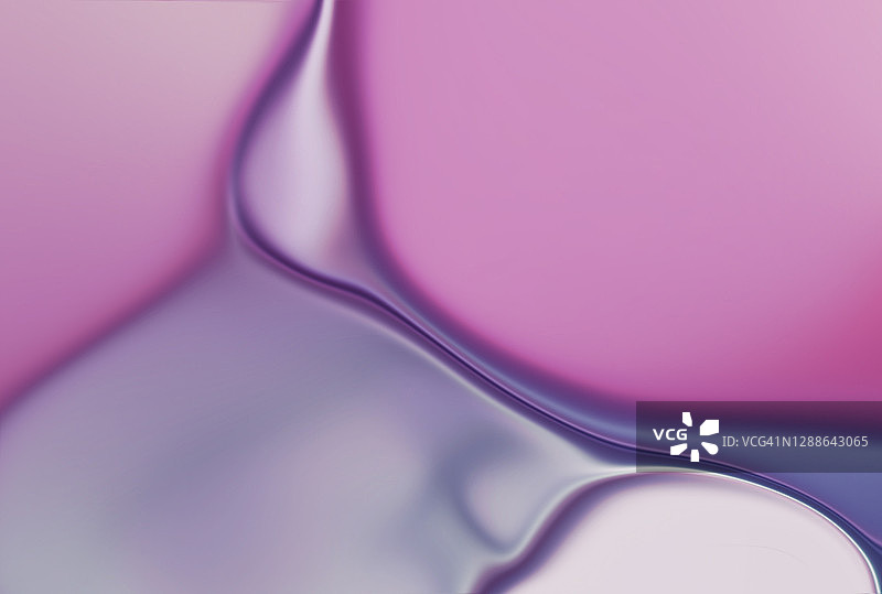 丙烯酸颜料紫色粉色背景气泡图片素材