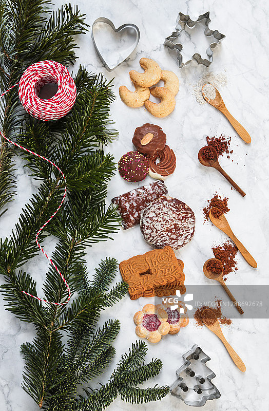 烘焙圣诞香料饼干图片素材