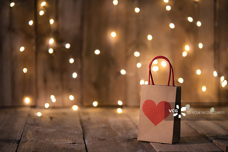 红色心形包图片素材