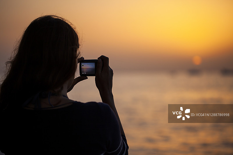 日落美景图片素材