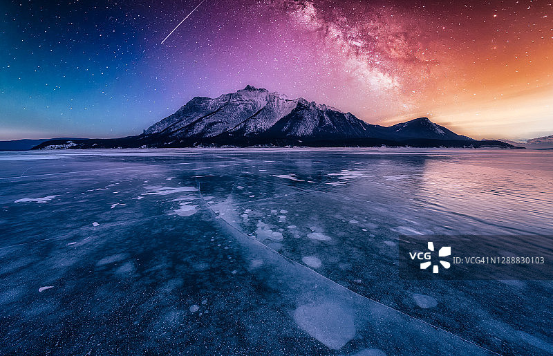 亚伯拉罕湖图片素材