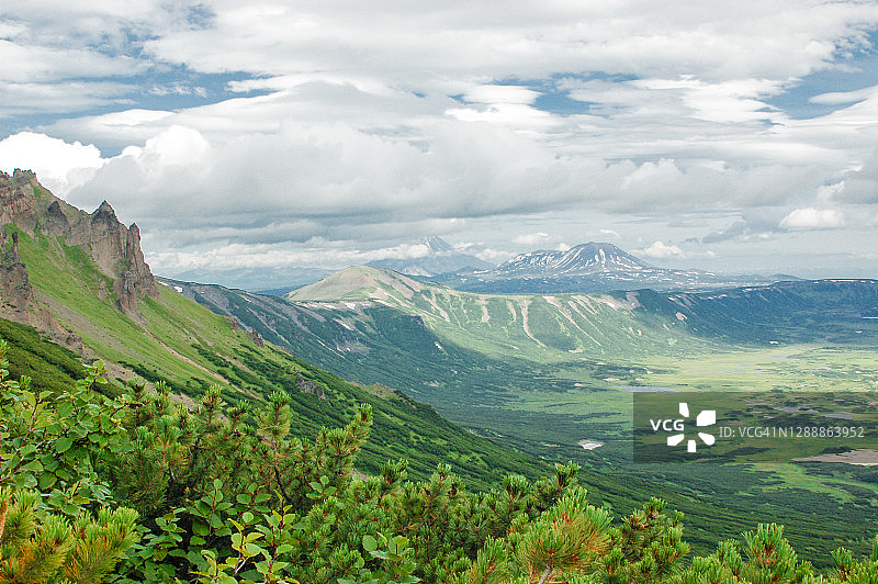 堪察加半岛山地风光图片素材