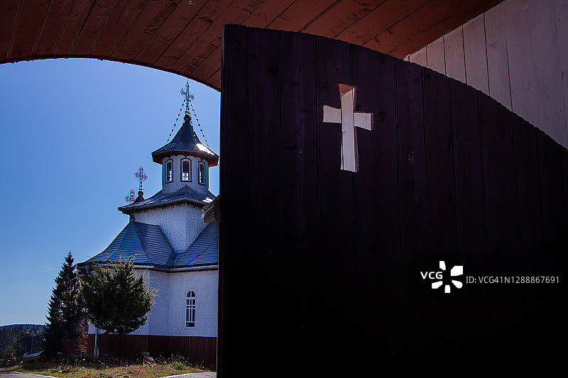 罗马尼亚主升教堂图片素材